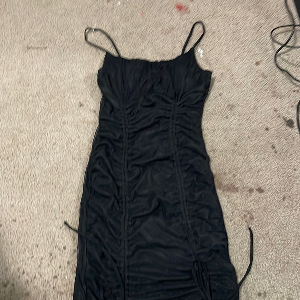 Black with black tull dress size small
